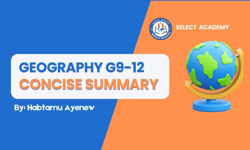 Geography Grade 9-12: Concise Summary