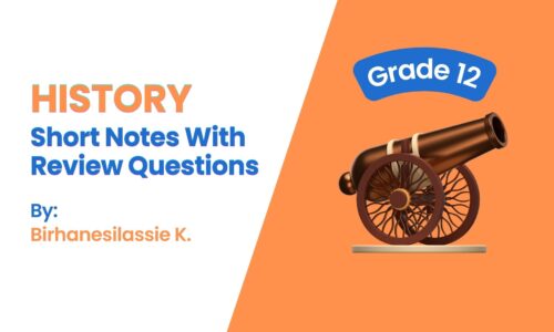 History Grade 12: Short Notes